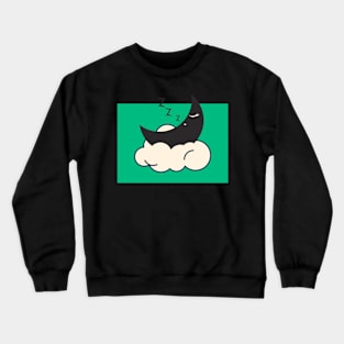 most likely to take a nap Sticker Crewneck Sweatshirt